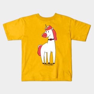 UNICORN TRACH TUBE Kids T-Shirt